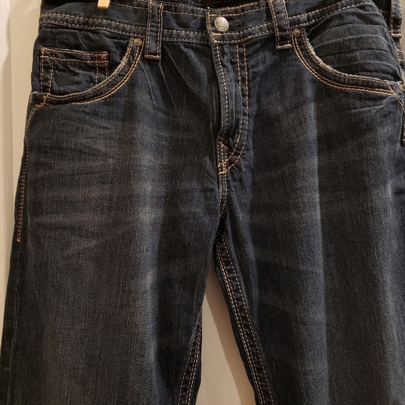 Men's Silver Geordie Jeans W34/ L30 - Picture 4 of 9